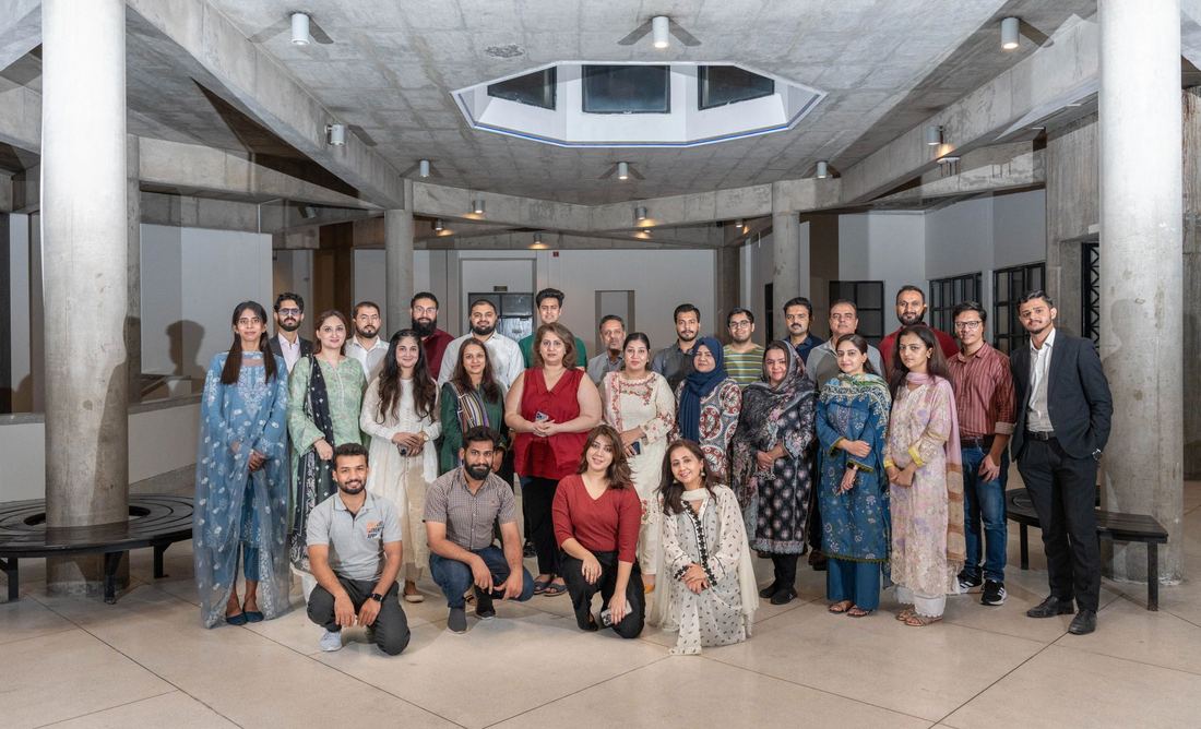 Graduation of the Professional Communication Skills course at LUMS