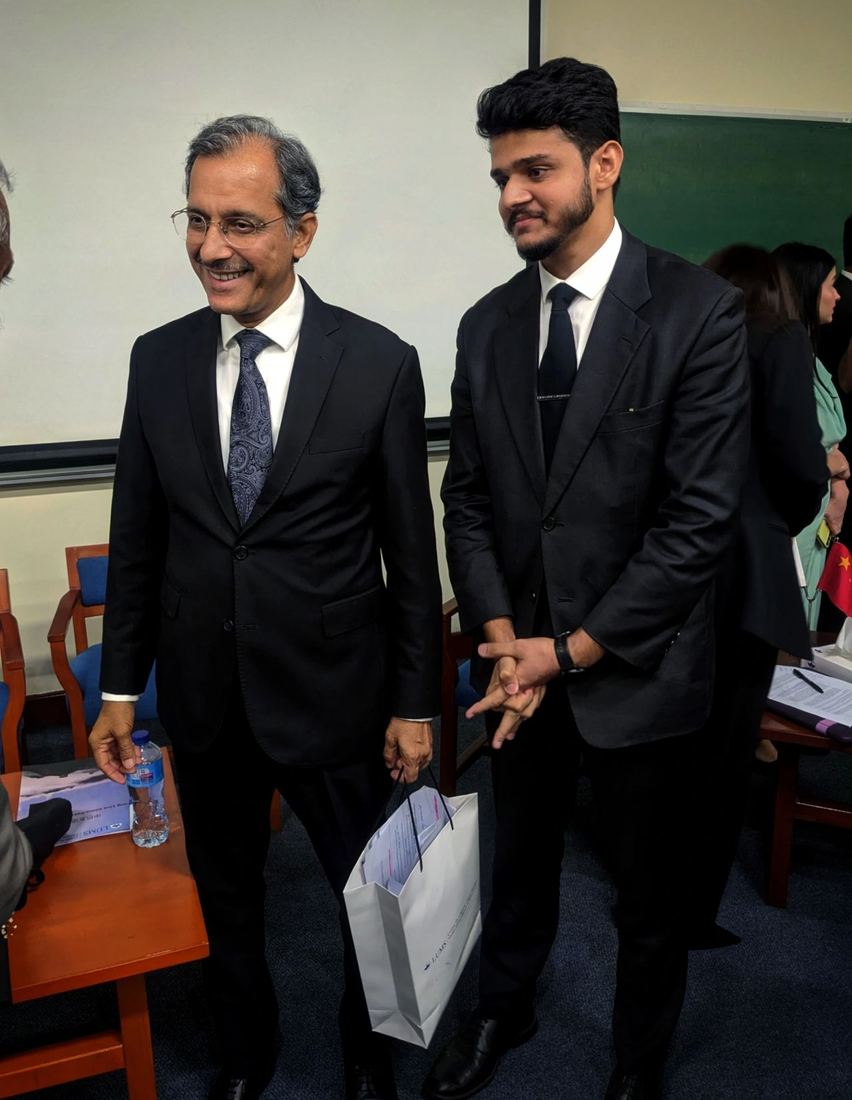 With Justice Shahid Karim