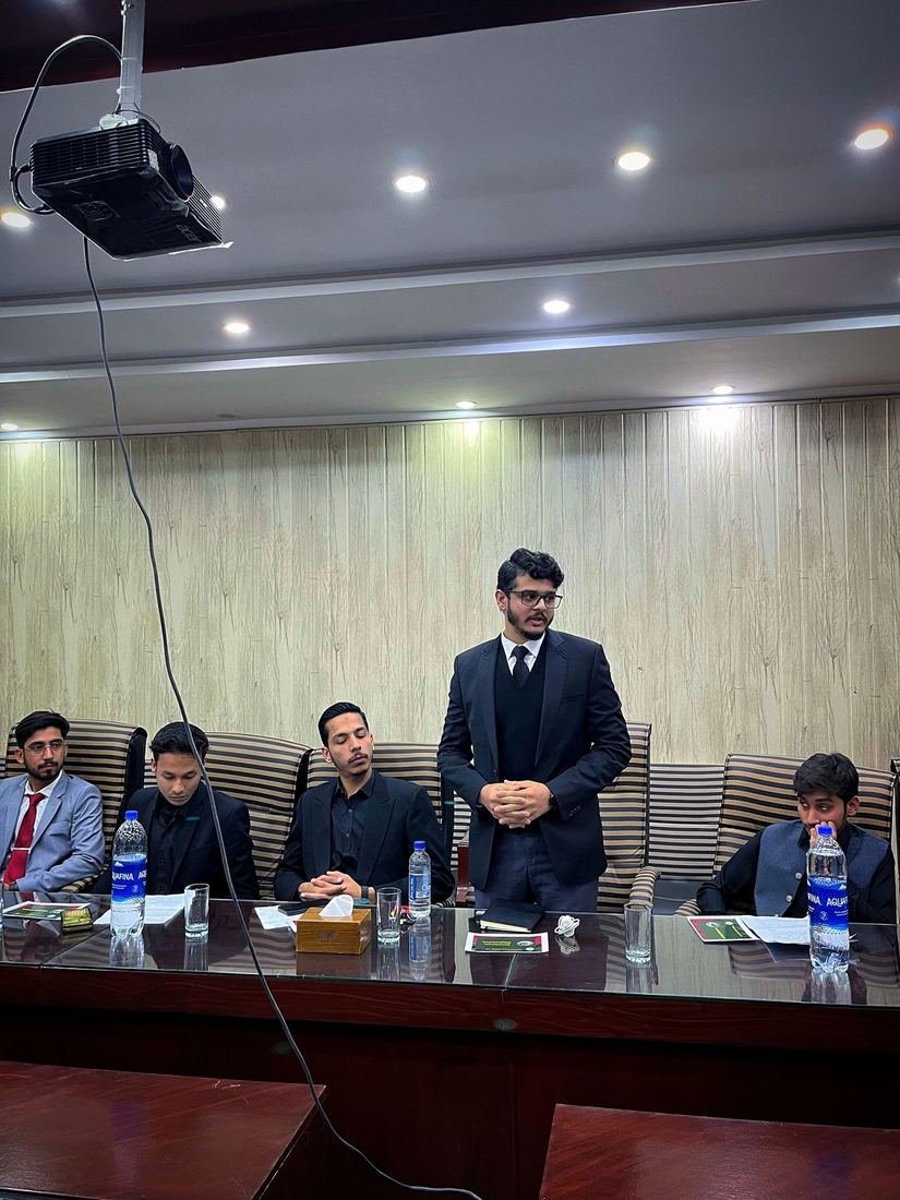 Addressing a session at AFOHS Club