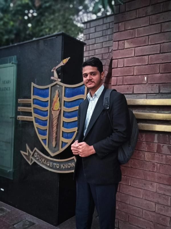 At GC University Lahore