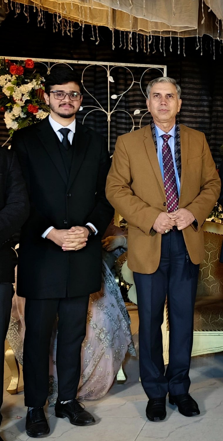 With Mr. Justice Asad Ali Bajwa, Judge of the Lahore High Court